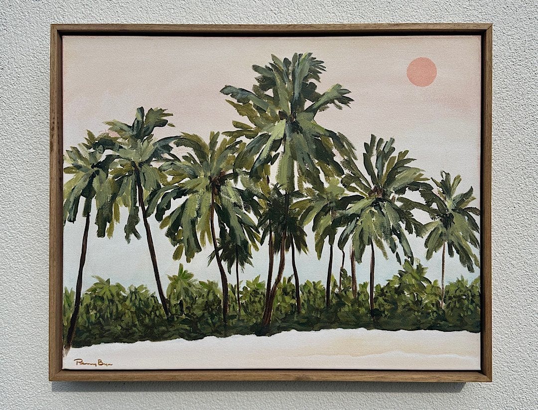 Between The Palms - Original Artwork