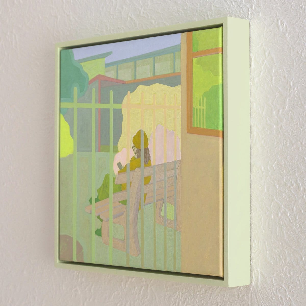 Behind The Fence - Original Art