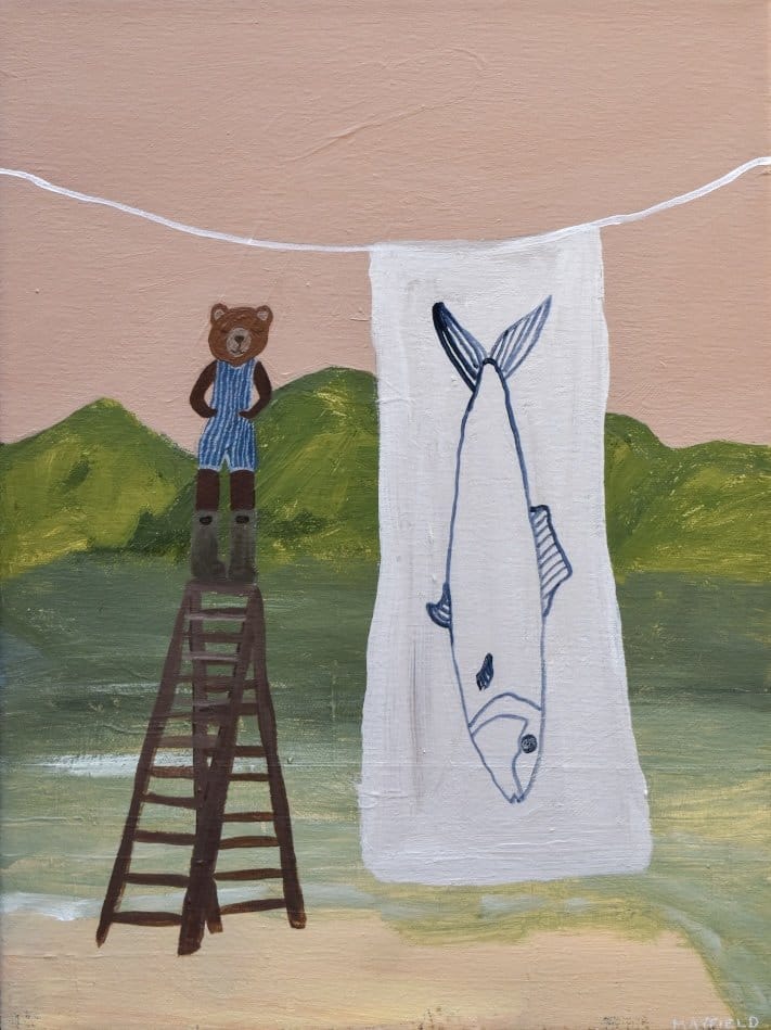 Catch Of The Day - Original Art