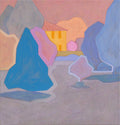 Orange House - Original Art-Original Art-Tarin Grey-Greenhouse Interiors Pty Ltd