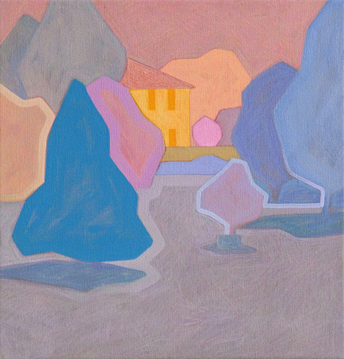 Orange House - Original Art