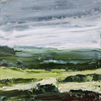 Moody Green - Original Art-Original Art-Michelle Keighley-Greenhouse Interiors Pty Ltd