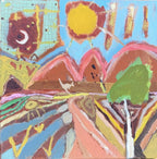 Kata Tjuta Sun - Original Artwork-Original Art-Greta Hounslow-Greenhouse Interiors