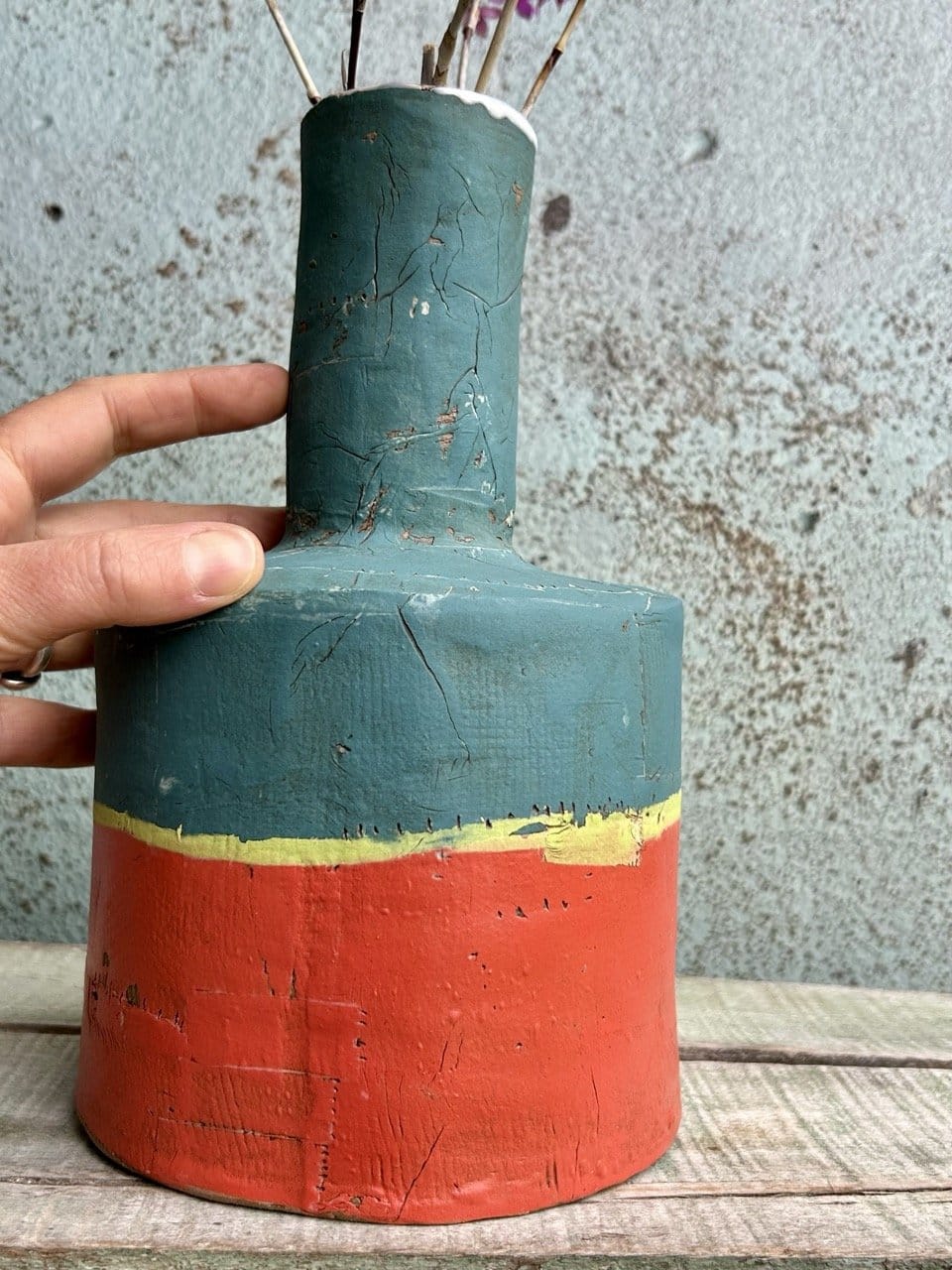 Flotsam Bottle - Teal Firewheel