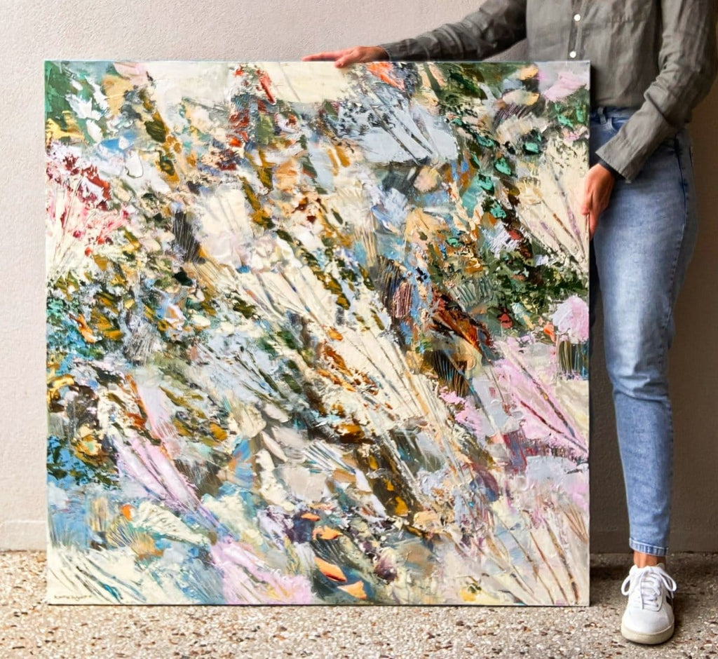 Earth Canopy Original Artwork-Original Art-Katie Wyatt-Greenhouse Interiors Pty Ltd