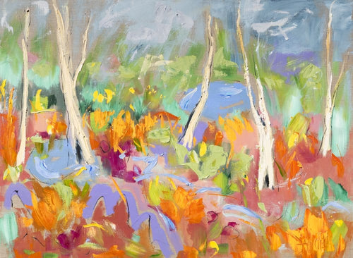 Fields Aflame - Original Art