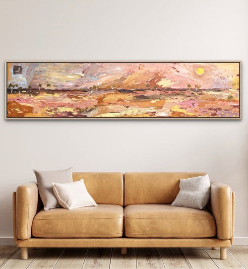 Red Earth, Passing Storm - Original Artwork-Original Art-Greta Hounslow-Greenhouse Interiors Pty Ltd