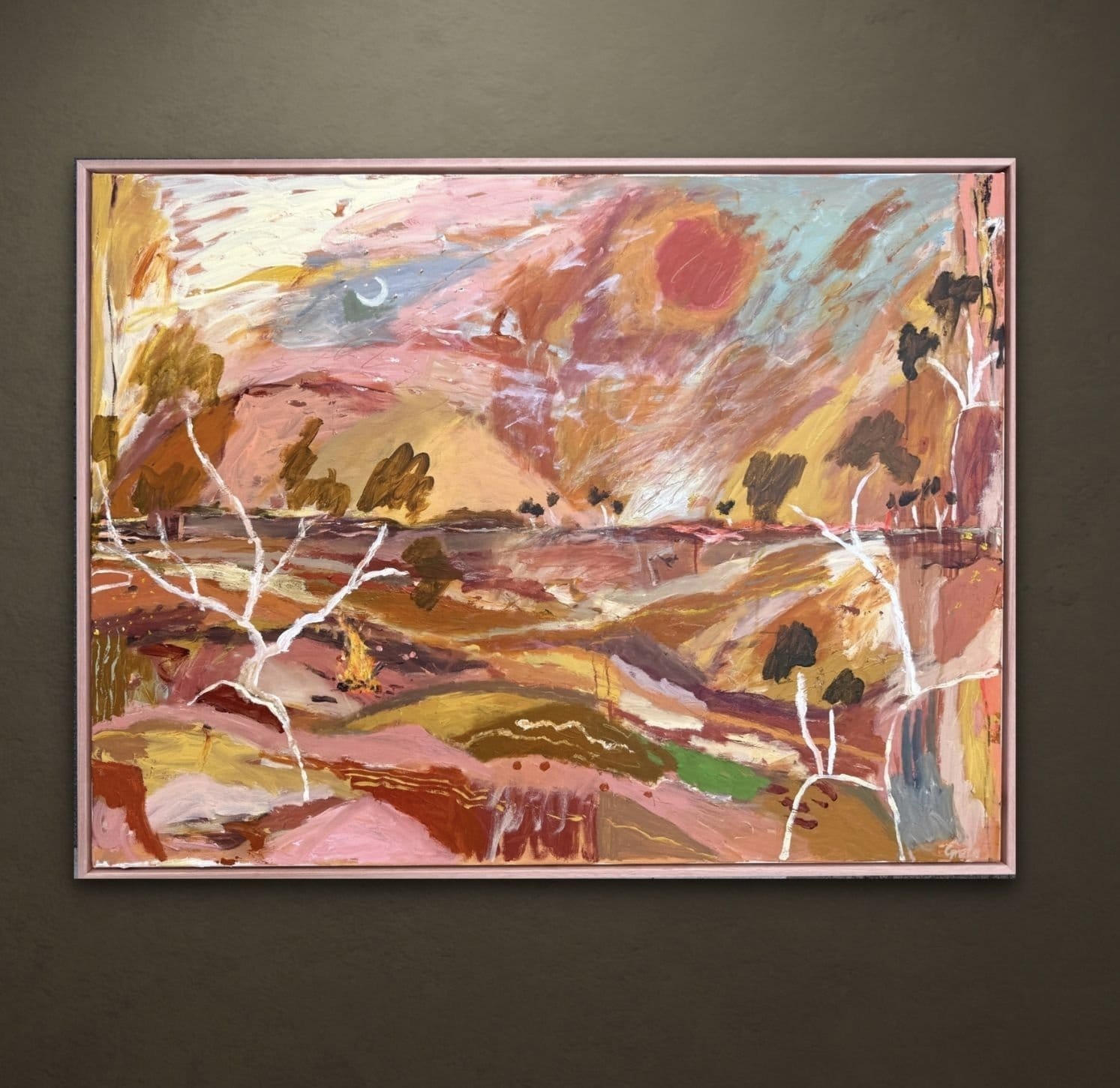 Outback Energy Lines - Original Artwork-Original Art-Greta Hounslow-Greenhouse Interiors Pty Ltd
