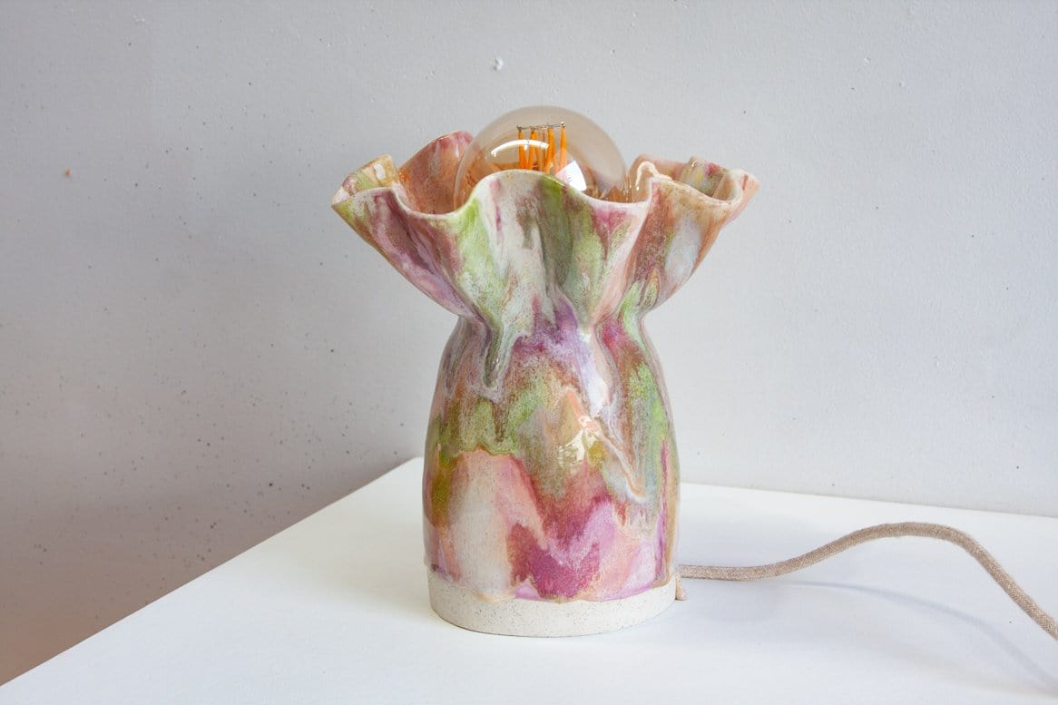 Ceramic Table Lamp - Blossom