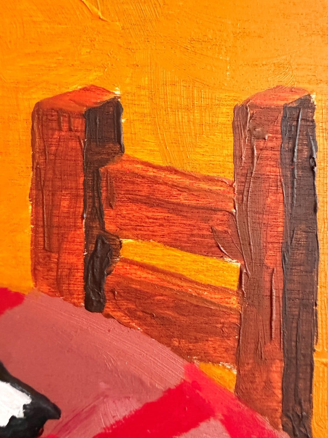 Before The Chair Empties - Original Artwork