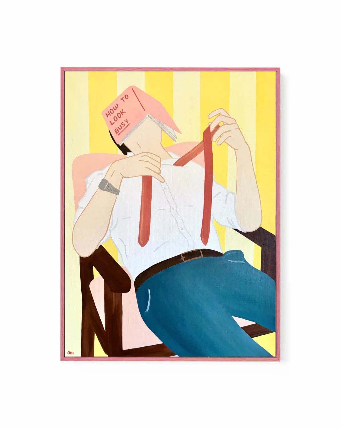 How To Look Busy - Original Art
