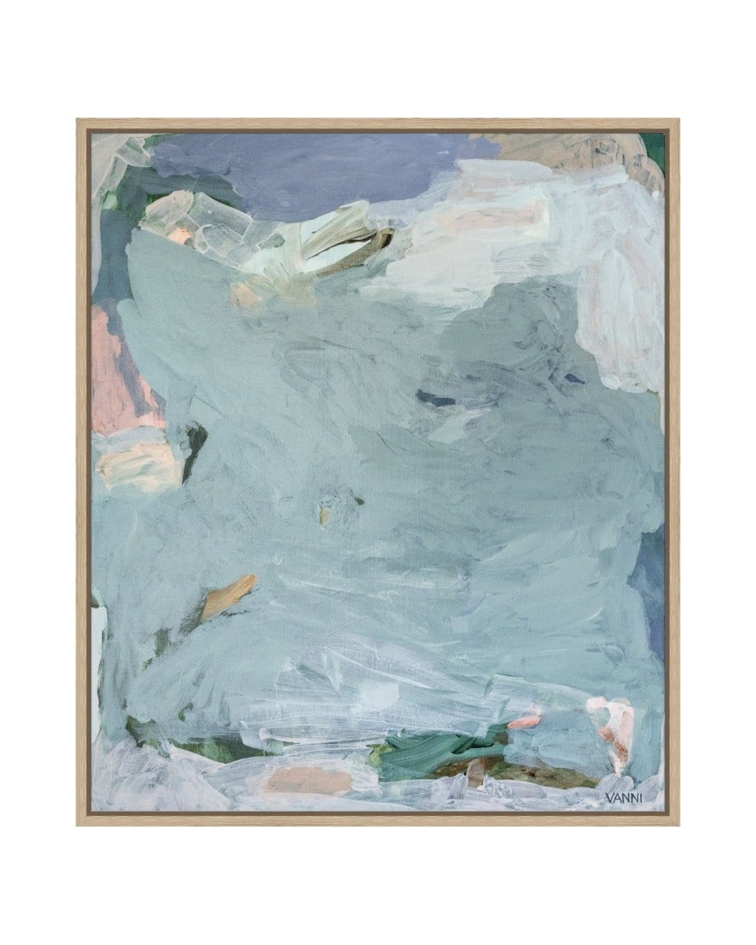 Lingering In The Ocean Blue - Original Artwork