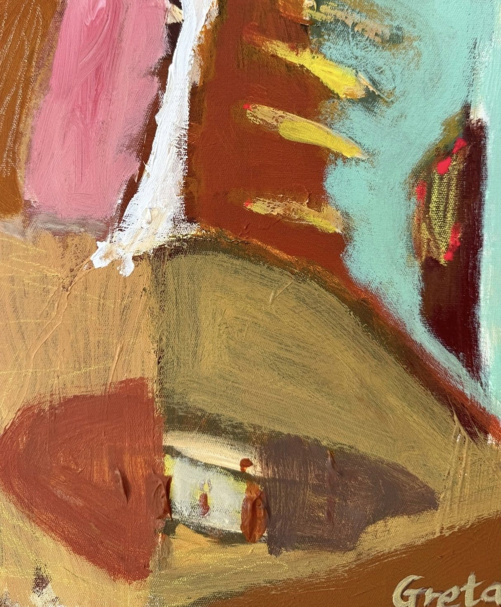 Sundown At Kata Tjuta  - Original Artwork