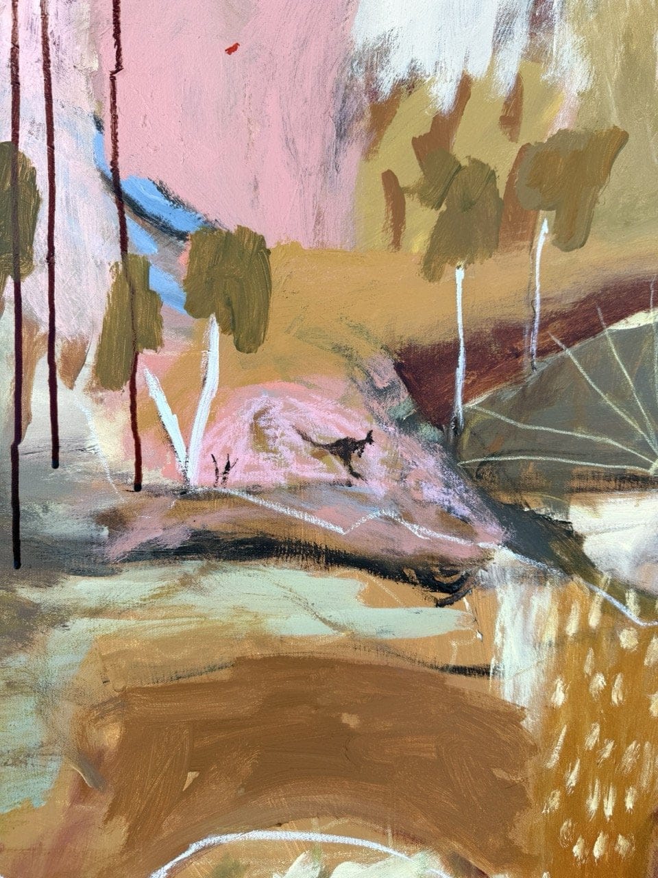 Red Dust And Rain - Original Artwork