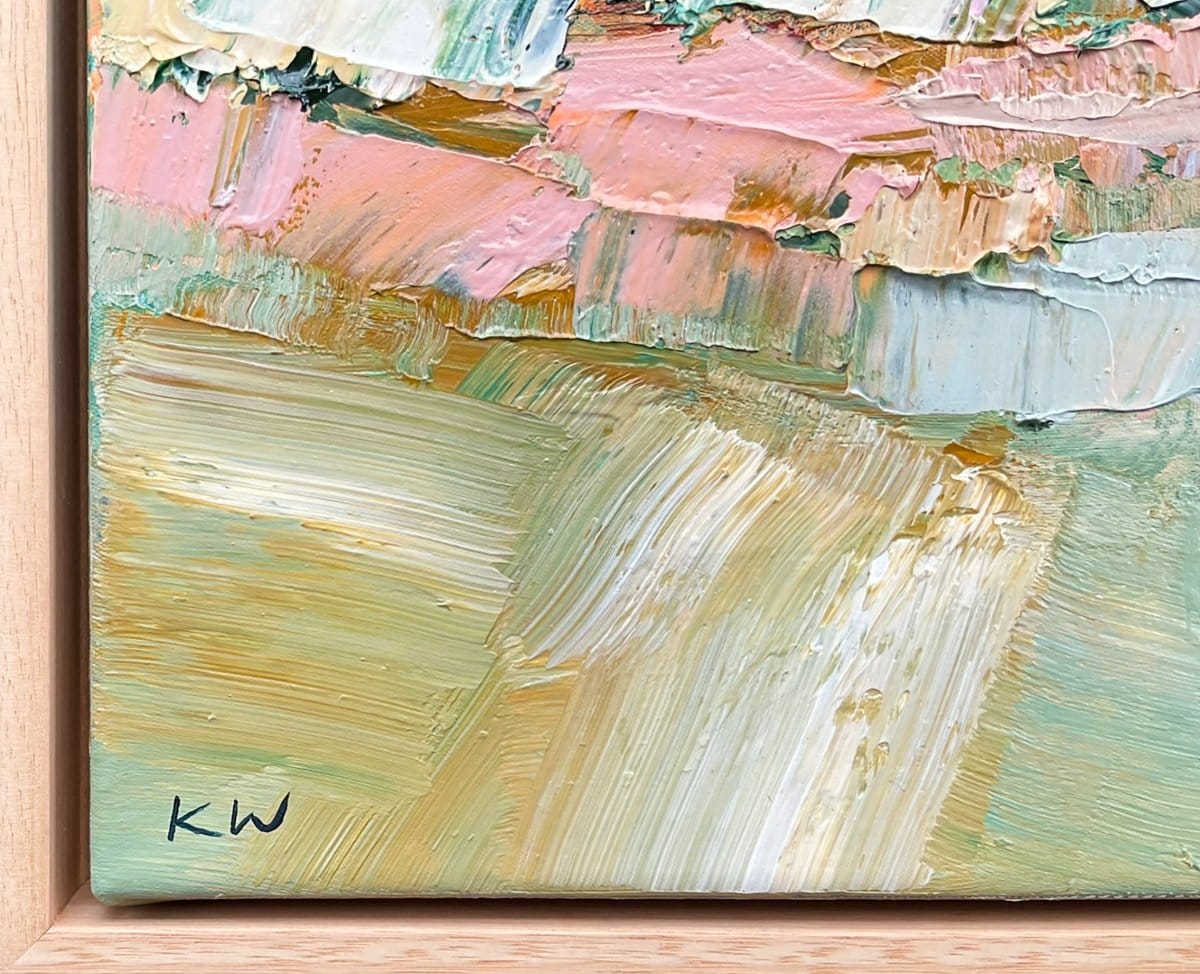 Pink Morning II - Original Artwork-Original Art-Katie Wyatt-Greenhouse Interiors Pty Ltd