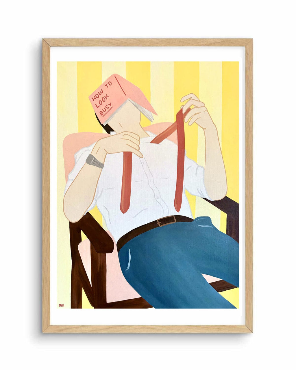 How To Look Busy - Limited Edition Print
