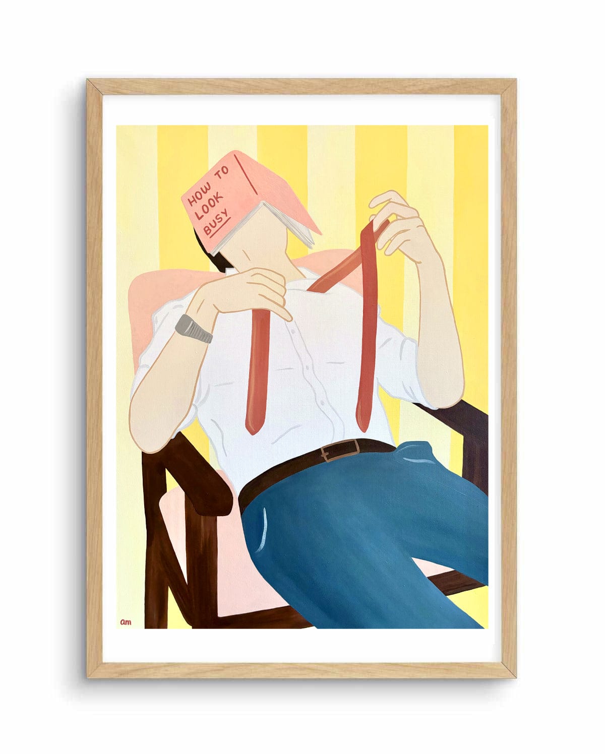 How To Look Busy - Limited Edition Print