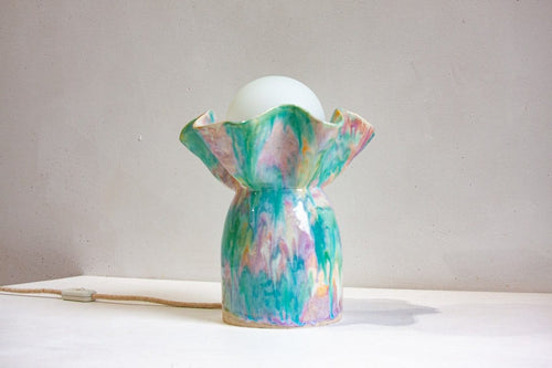 Ceramic Table Lamp - Sorbet-Lighting-Rhiannon Gill-Greenhouse Interiors Pty Ltd
