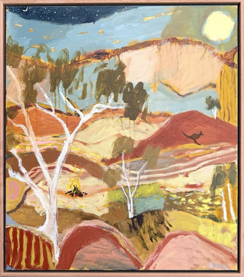 Moonrise, Inland - Limited Edition Print-Prints-Greta Hounslow-Greenhouse Interiors Pty Ltd