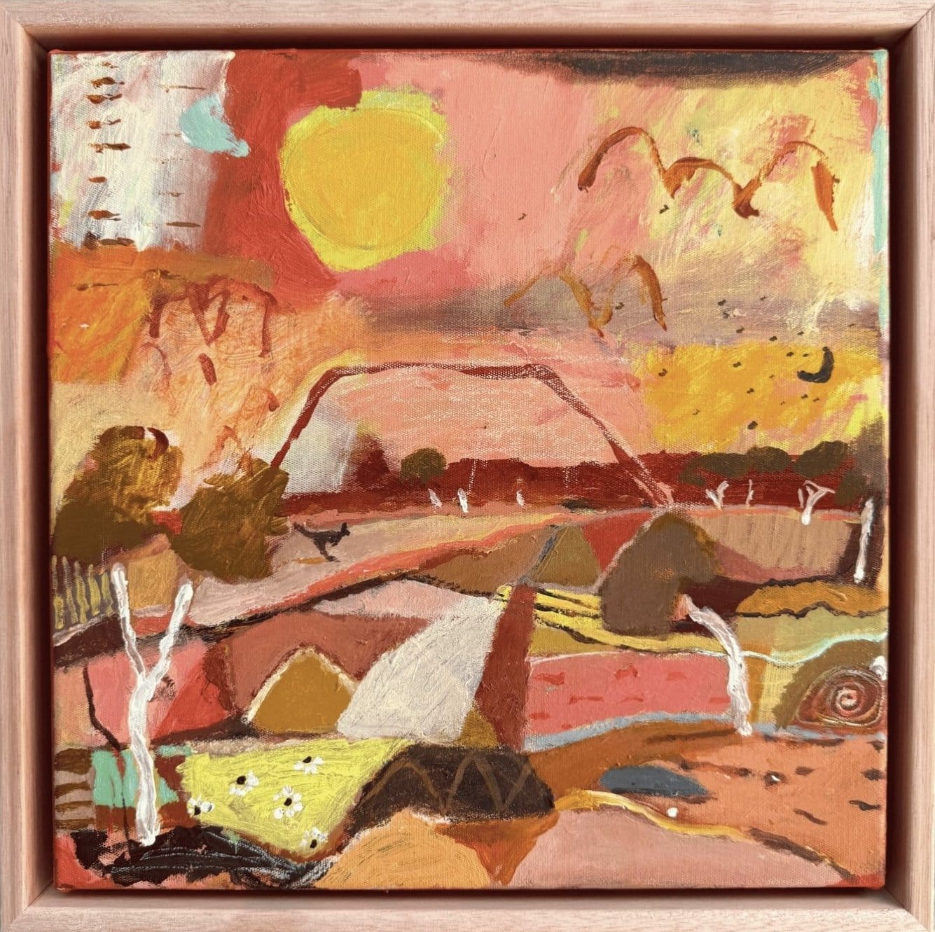 Kangaroo Sundown - Original Artwork