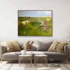 Sweet Greens - Original Art-Original Art-Carolyne Jane-Greenhouse Interiors Pty Ltd