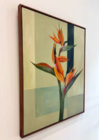 Bird Of Paradise In Blue - Original Art-Original Art-Nay Bellamy-Greenhouse Interiors Pty Ltd