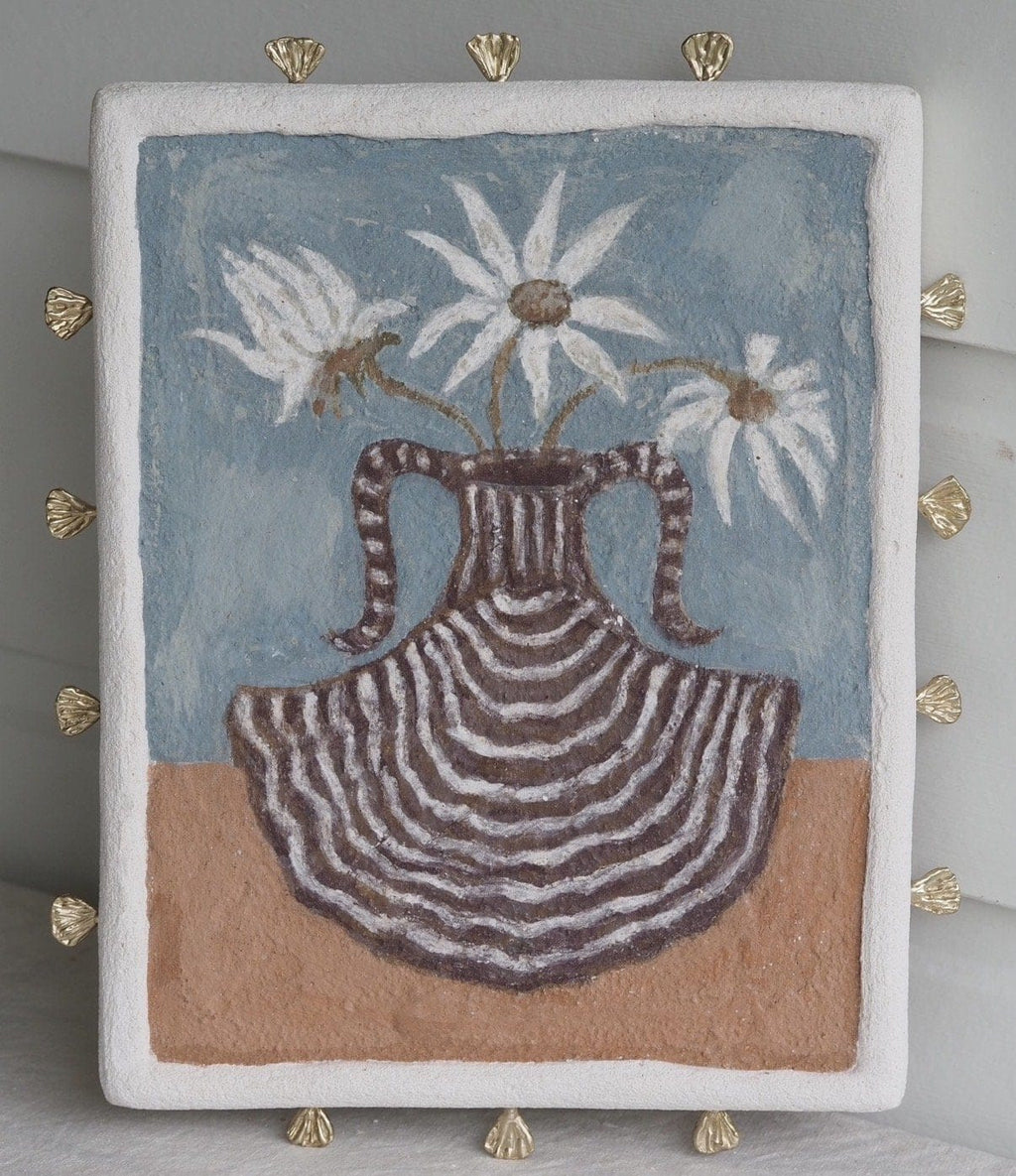 Zebra Bouquet - Original Art-Original Art-Aleisha Hobson-Greenhouse Interiors Pty Ltd