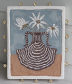 Zebra Bouquet - Original Art-Original Art-Aleisha Hobson-Greenhouse Interiors Pty Ltd