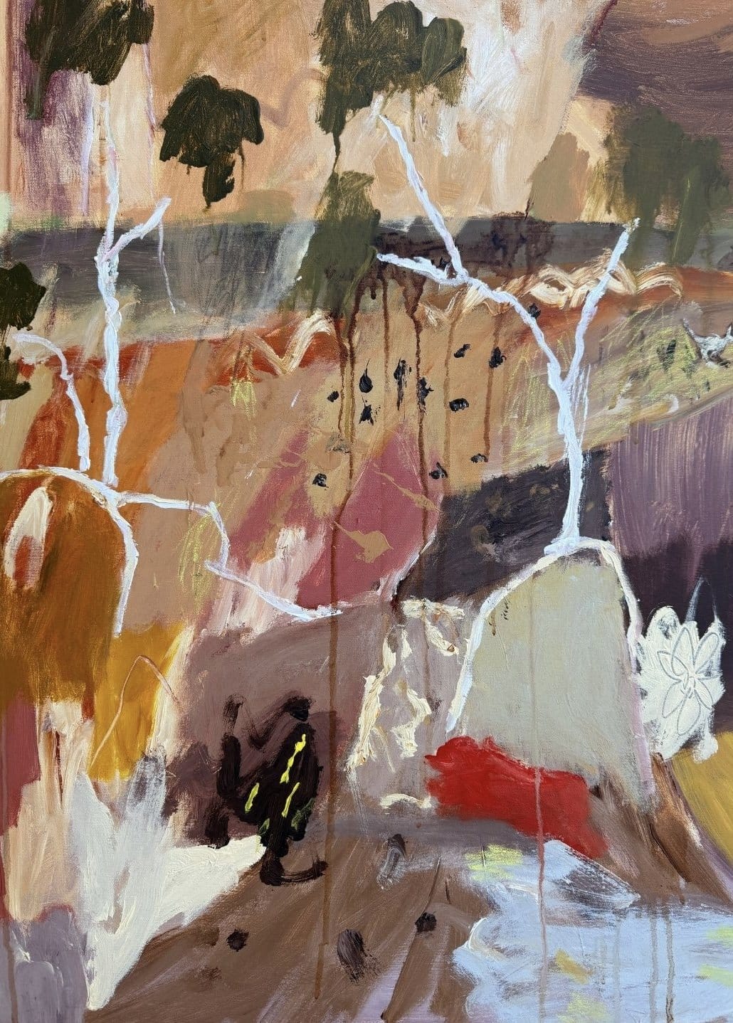 Sacral Storm - Original Artwork-Original Art-Greta Hounslow-Greenhouse Interiors Pty Ltd