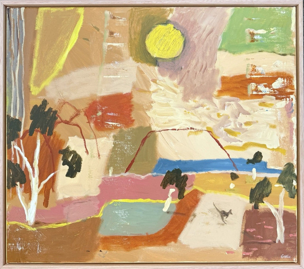 Between Uluru & Kata Tjuta - Original Artwork