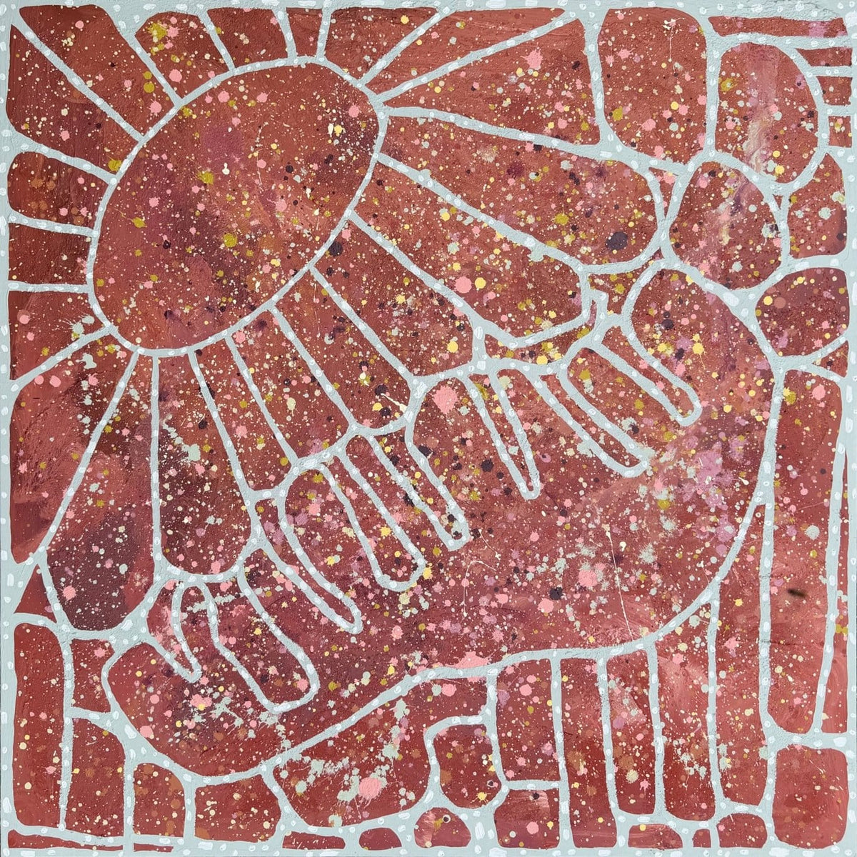 Pente Da Flor - Original Art