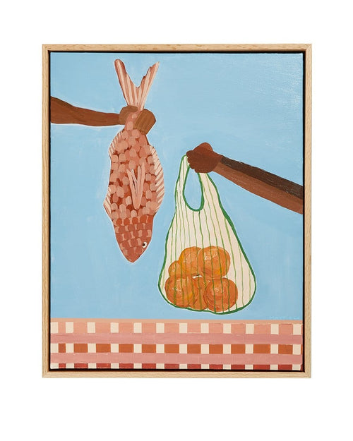 Sundays Are For Siesta - Original Art-Original Art-Lily Mayfield-Greenhouse Interiors Pty Ltd