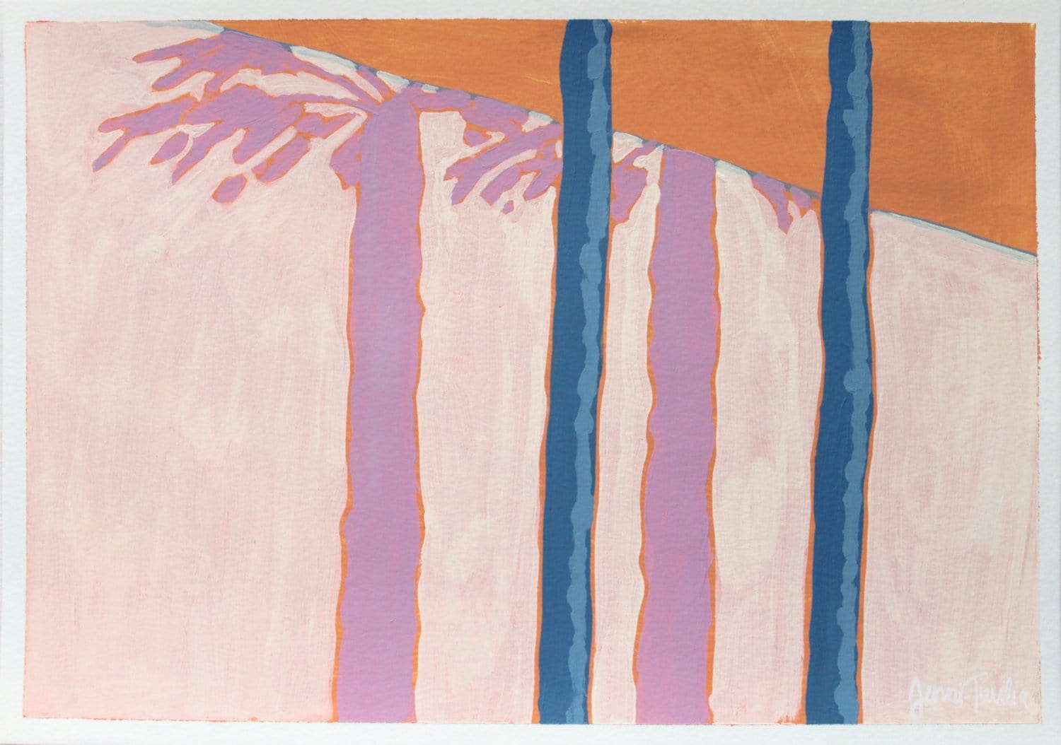 La Palm Trees 3 - Original Artwork