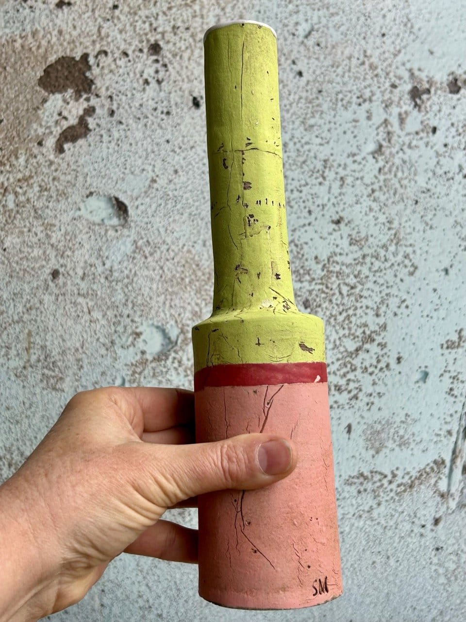 Flotsam Bottle - Chartreuse Blush