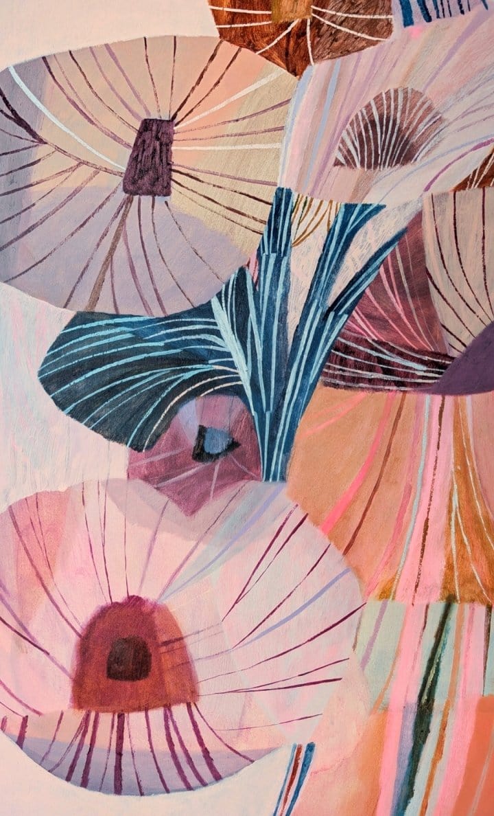 Posy Of Poppies - Original Art