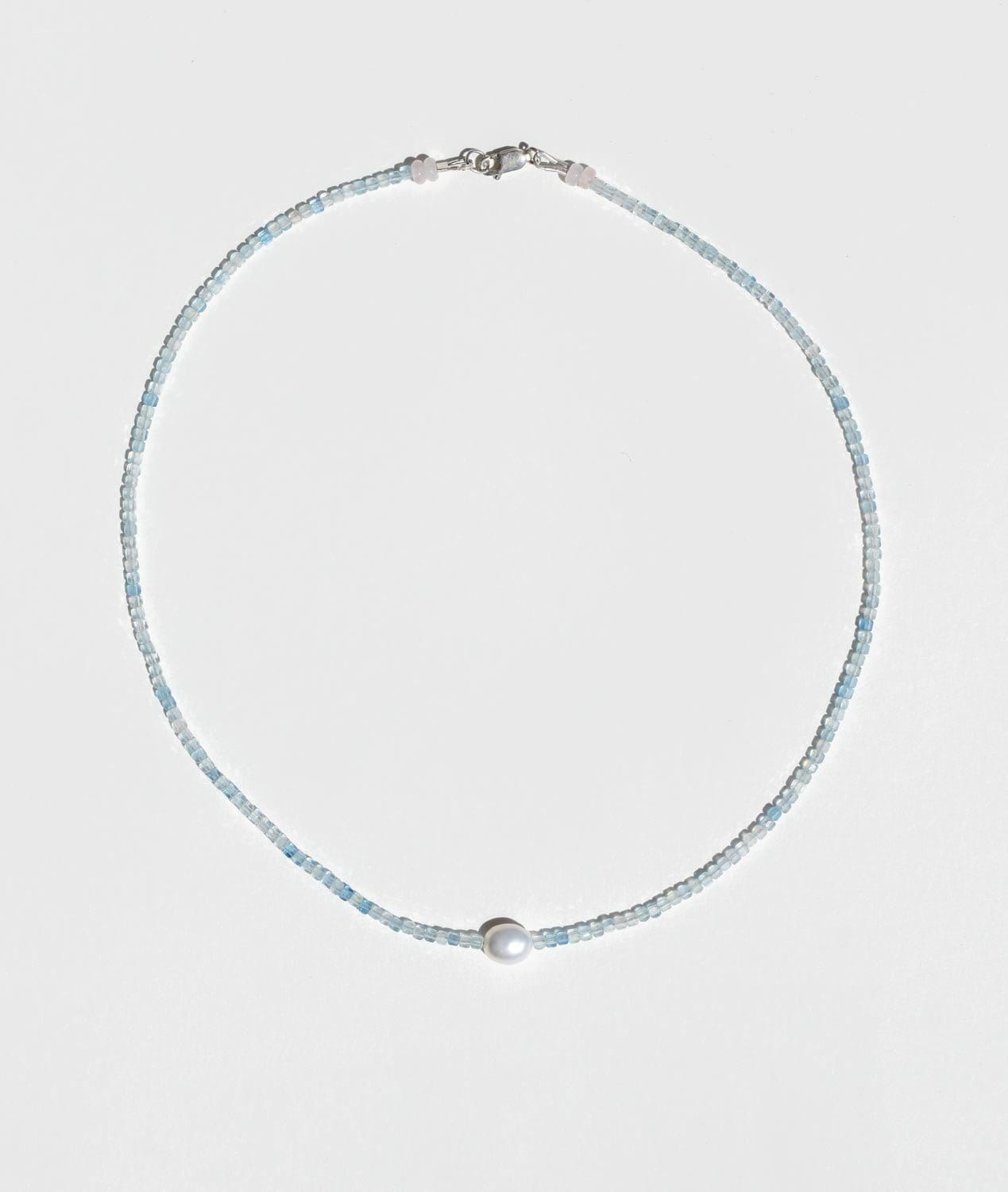 Lily & May - Aquamarine Necklace-Jewellery-Lily and May-Greenhouse Interiors Pty Ltd