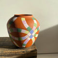 Heirloom Quilt Vessel-Ceramics-Chrystie Longworth-Greenhouse Interiors Pty Ltd