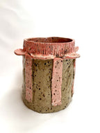 Deluxe Ice / Flower Bucket 'Pink Mud'-Ceramics-Lauren Barton-Greenhouse Interiors Pty Ltd