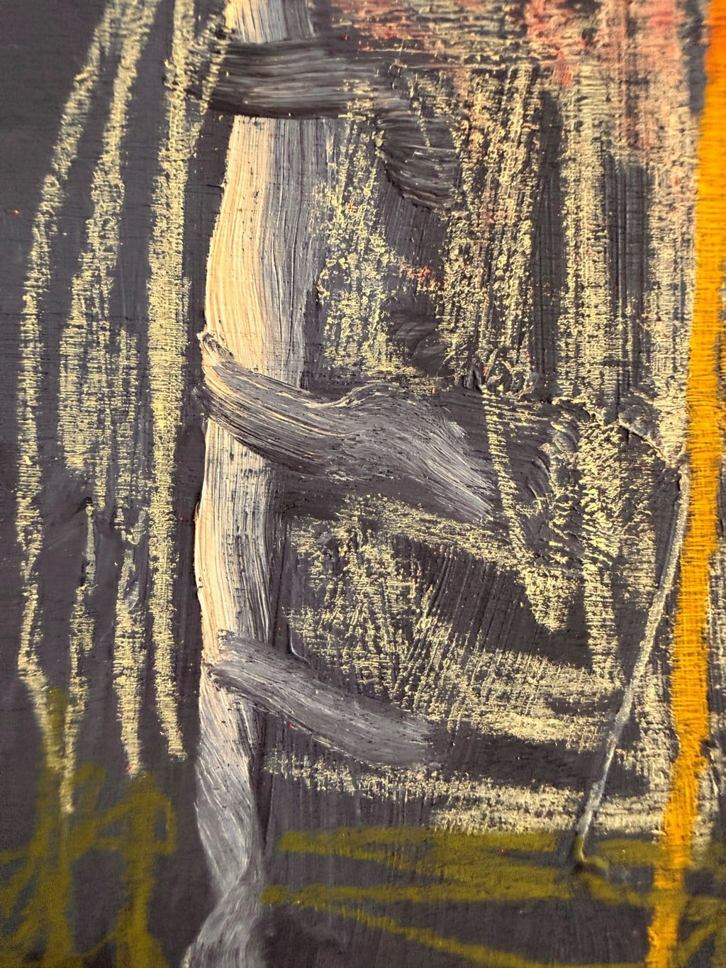 She Who Holds The Line - Original Artwork