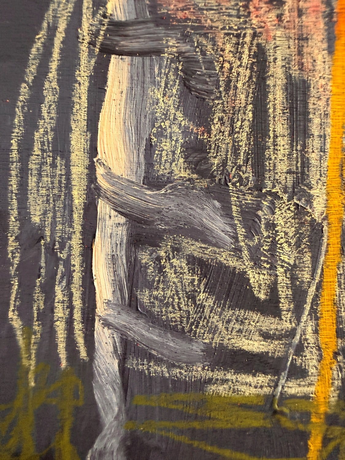 She Who Holds The Line - Original Artwork