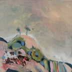Happy On The Hill 2 - Original Art