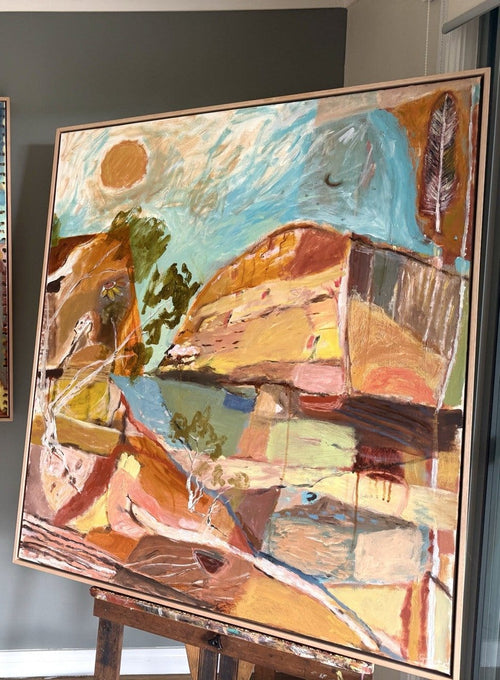 Midday At Hamersley Gorge  - Original Artwork