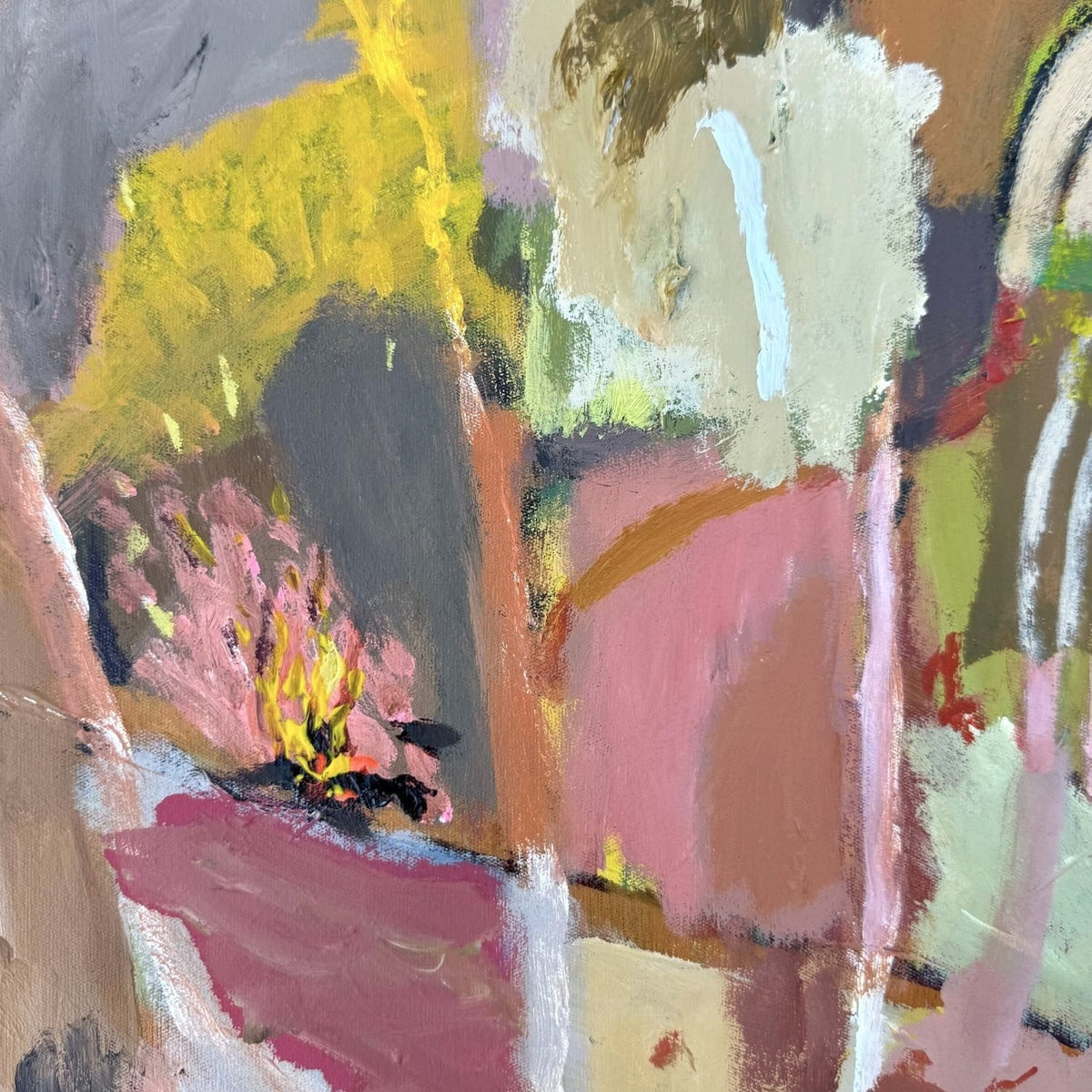 Campfire at Simpson's Gap - Original Artwork