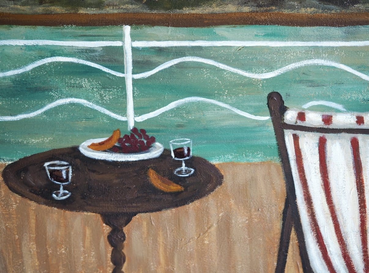 Dates On The Nile - Original Art