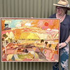 Colours Of The Outback - Original Artwork-Original Art-Greta Hounslow-Greenhouse Interiors Pty Ltd