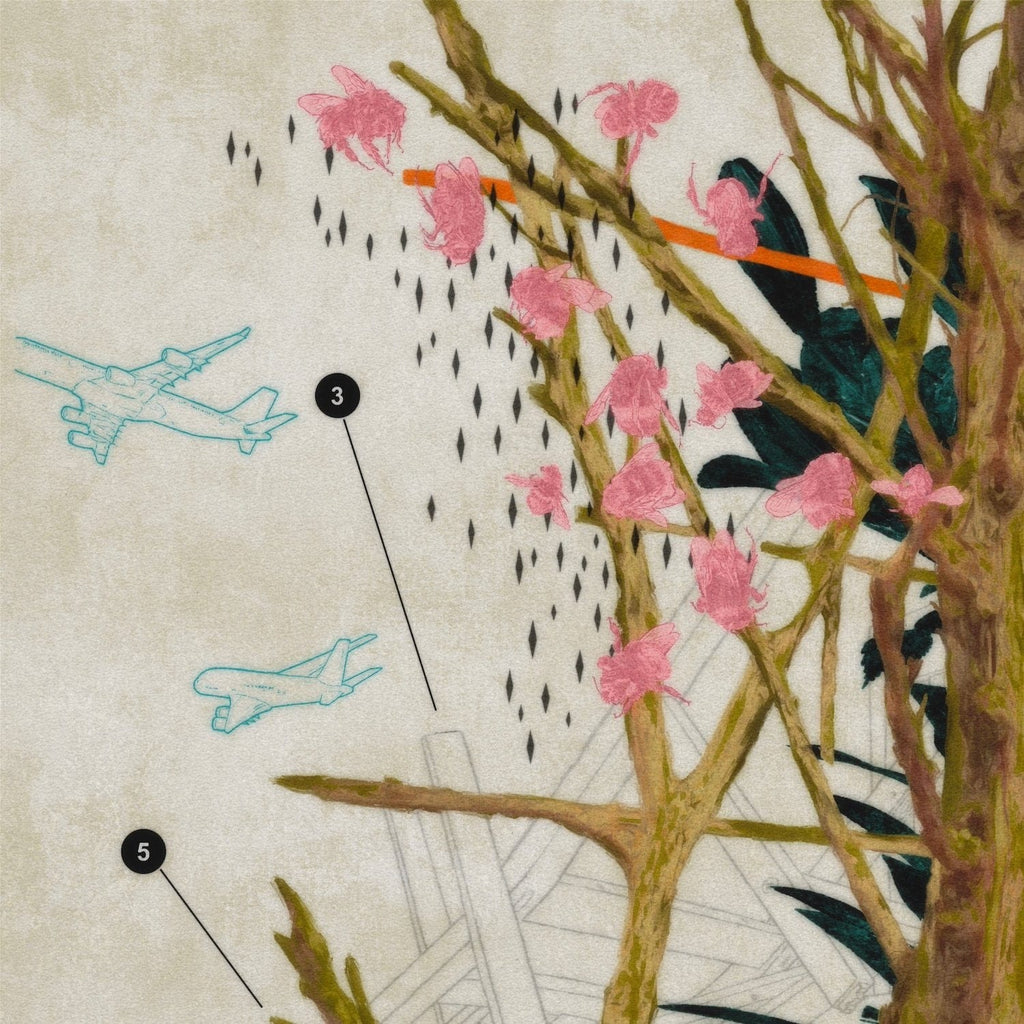 The Bee Eaters - Limited Edition Print-Prints-Steve Moors-Greenhouse Interiors Pty Ltd