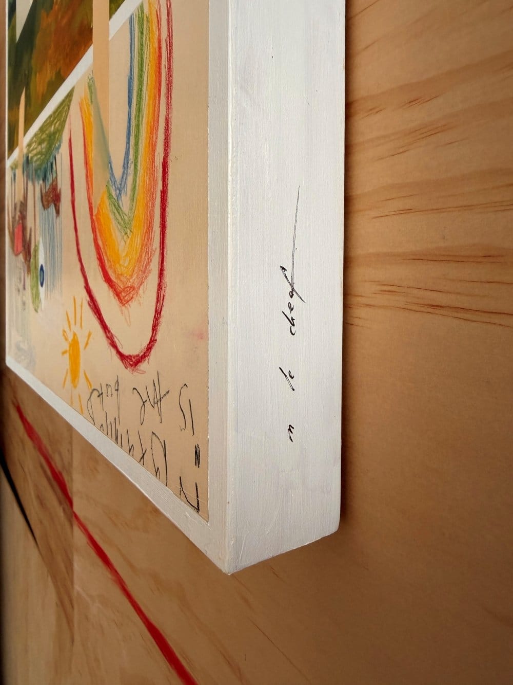 Taped To The Edges Of Where We Began - Original Artwork