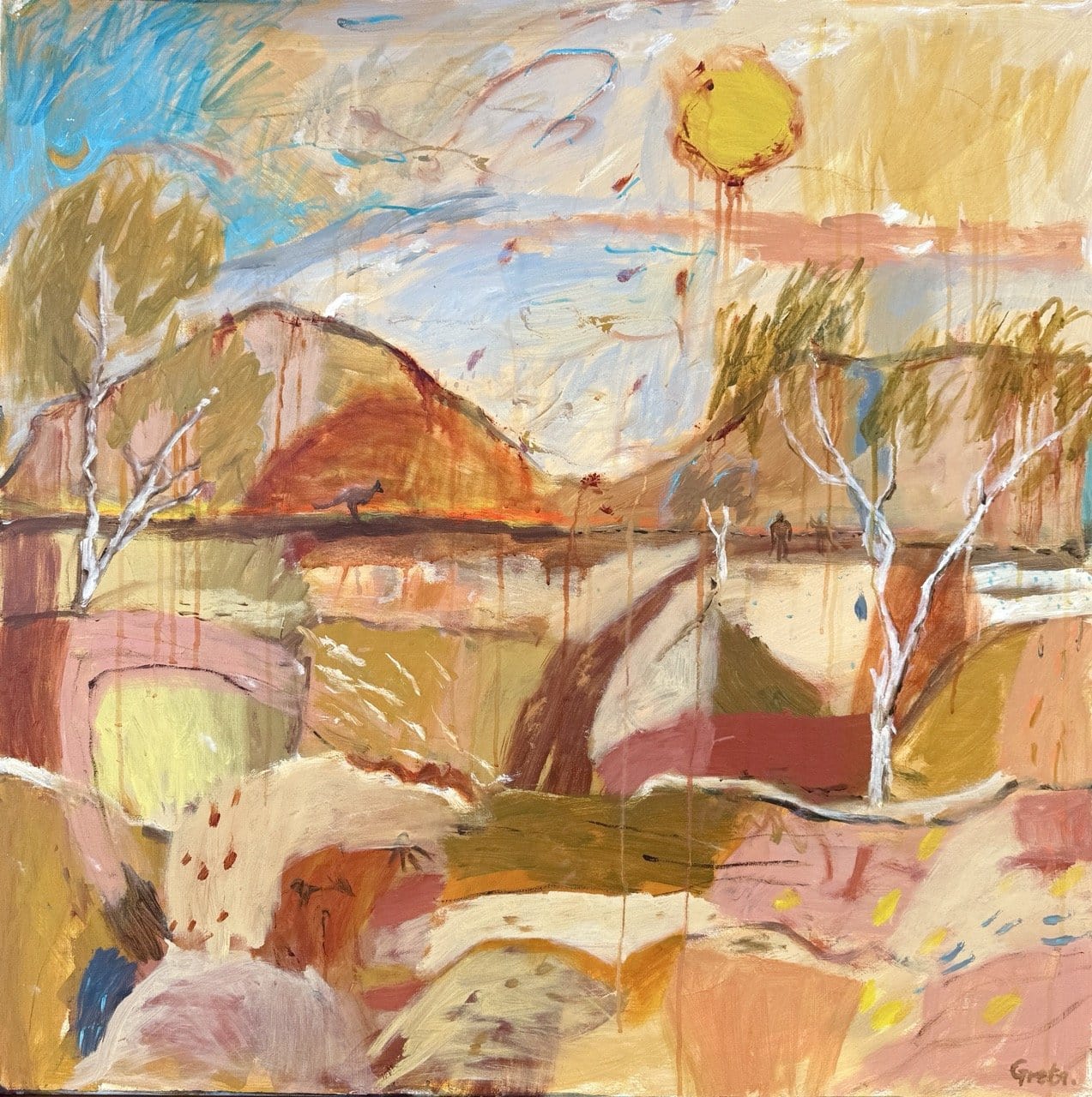 Way Out West - Original Art