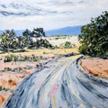 The Road Into Blue - Original Art