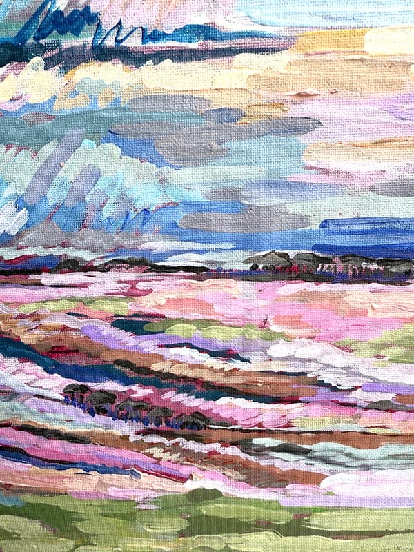 Over The Moon - Original Art